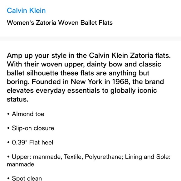 Calvin Klein Zatoria Gold Woven Loafers - Picture 5 of 5